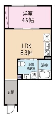 （仮称）アシェル新井薬師の物件間取画像